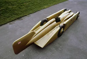 1929 Golden Arrow rear view from above. Creator: Unknown 1929 Golden Arrow rear view from above. Creator: Unknown