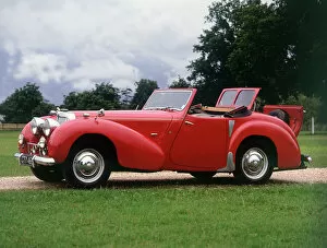 Images Dated 10th October 2019: 1948 Triumph Roadster. Creator: Unknown
