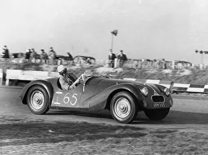 1951 Connaught L2 at Brands Hatch in 1956. Creator: Unknown 1951 Connaught L2 at Brands Hatch in 1956. Creator: Unknown