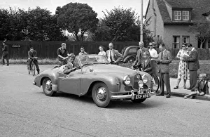 1952 Jowett Jupiter, Bill Smith, Felixtowe Rally. Creator: Unknown 1952 Jowett Jupiter, Bill Smith, Felixtowe Rally. Creator: Unknown