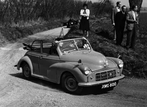 1952 Morris Minor Series II Convertible . Creator: Unknown 1952 Morris Minor Series II Convertible . Creator: Unknown