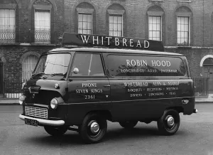 1958 Ford Thames 400e van. Creator: Unknown