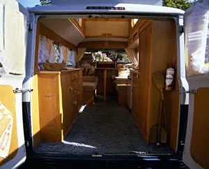 1964 Commer Autosleeper interior. Creator: Unknown 1964 Commer Autosleeper interior. Creator: Unknown