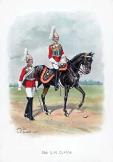 Images Dated 7th October 2006: 2nd Life Guards, 1915.Artist: LE Buckell