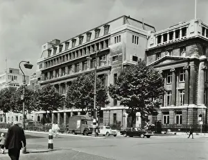 Euston Road Architecture Prints: 30 Euston Square and 194 Euston Road, London, 1967. Creator: Unknown