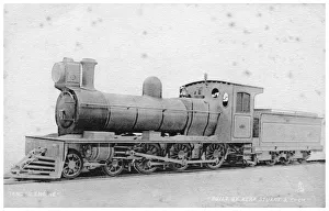 4-6-0 tender engine, steam locomotive built by Kerr, Stuart and Co, early 20th century.Artist: Raphael Tuck 4-6-0 tender engine, steam locomotive built by Kerr, Stuart and Co, early 20th century.Artist: Raphael Tuck