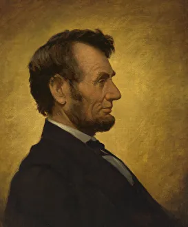 Abraham Lincoln, 1864. Creator: William Willard Abraham Lincoln, 1864. Creator: William Willard