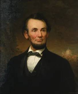 Abraham Lincoln, 1916. Creator: George H. Story Abraham Lincoln, 1916. Creator: George H. Story