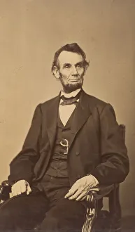 Abraham Lincoln, February 9, 1864. Creator: Anthony Berger Abraham Lincoln, February 9, 1864. Creator: Anthony Berger