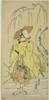 Weeping Willow Gallery: The Actor Arashi Otohachi I as Numataro, the Retainer of Utou Yasukata, in Part Two... c