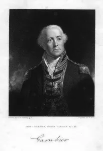Admiral James Gambier (1756-1833), 1st Baron Gambier, 1837.Artist: W Holl Admiral James Gambier (1756-1833), 1st Baron Gambier, 1837.Artist: W Holl