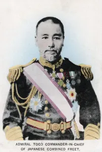 Admiral Togo, Commander-in-chief of Japanese Combined Fleet, c1903-1905. Artist: Unknown Admiral Togo, Commander-in-chief of Japanese Combined Fleet, c1903-1905. Artist: Unknown