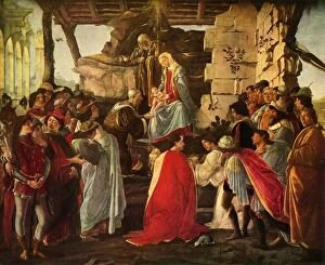 Il Botticello Gallery: Adoration of the Magi, 1476, (1937). Creator: Sandro Botticelli
