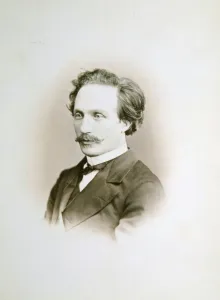 Alexander Winterberger, pianist and organist, 19th century. Artist: Sergei Levitsky Alexander Winterberger, pianist and organist, 19th century. Artist: Sergei Levitsky