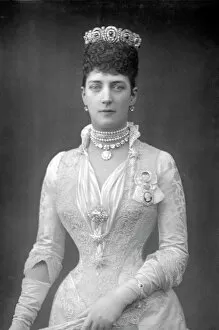 Princess Of Wales Collection: Alexandra (1844-1925), Queen Consort of King Edward VII of Great Britain, c1890