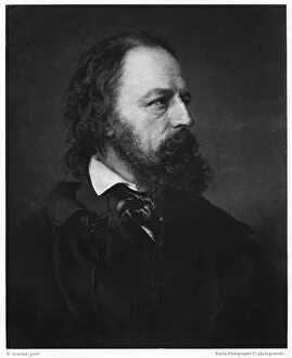 Images Dated 24th March 2006: Alfred Tennyson, 1st Baron Tennyson (1809-1892), English poet, 1893.Artist: Berlin Photographic Co