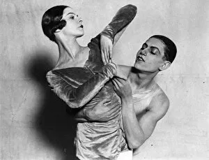 Serge Collection: Alice Nikitina and Serge Lifar, Russian ballet dancers, 1924