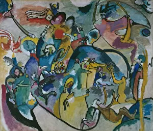 Rhythm Gallery: All Saints Day II, 1911. Creator: Kandinsky, Wassily Vasilyevich (1866-1944)