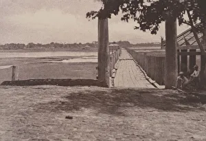 Amerapoora: Wooden Bridge, September 1-October 21, 1855. Creator: Captain Linnaeus Tripe Amerapoora: Wooden Bridge, September 1-October 21, 1855. Creator: Captain Linnaeus Tripe