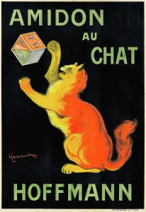 Amidon au Chat. Creator: Cappiello, Leonetto (1875-1942) Amidon au Chat. Creator: Cappiello, Leonetto (1875-1942)