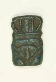 Amulet of the Head of the Goddess Hathor, Egypt, Roman Period (30 BC-395 AD)