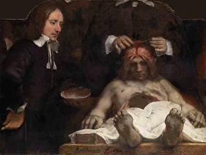 The Anatomy Lesson of Dr. Jan Deijman, 1656. Artist: Rembrandt van Rhijn (1606-1669) The Anatomy Lesson of Dr. Jan Deijman, 1656. Artist: Rembrandt van Rhijn (1606-1669)