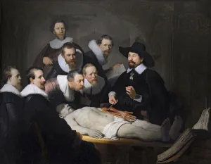 The Anatomy Lesson of Dr. Nicolaes Tulp, 1632. Artist: Rembrandt van Rhijn (1606-1669) The Anatomy Lesson of Dr. Nicolaes Tulp, 1632. Artist: Rembrandt van Rhijn (1606-1669)