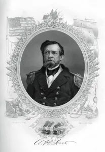 Andrew Hull Foote, American Civil War admiral, 1862-1867.Artist: G Stodart Andrew Hull Foote, American Civil War admiral, 1862-1867.Artist: G Stodart
