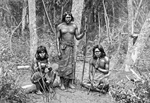 Maps Gallery: Angaite Indians, North Chaco, Paraguay, 1895