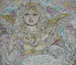 The angel of the Golden pearl. Artist: Sugai, Yumi The angel of the Golden pearl. Artist: Sugai, Yumi