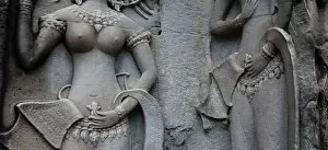 2010s Collection: Angkor Nude Facades, Cambodia. Creator: Viet Chu