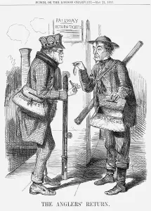 The Anglers Return, 1859 The Anglers Return, 1859