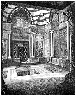 The Arab Hall, c1880-1882. Artist: Frederic Leighton The Arab Hall, c1880-1882. Artist: Frederic Leighton