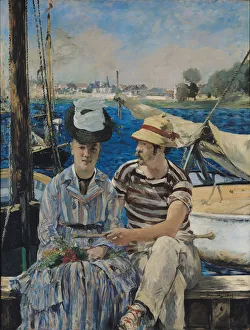 Argenteuil. Artist: Manet, Edouard (1832-1883) Argenteuil. Artist: Manet, Edouard (1832-1883)