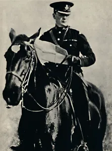 Back into the Army, 1915, (1945). Creator: Unknown Back into the Army, 1915, (1945). Creator: Unknown