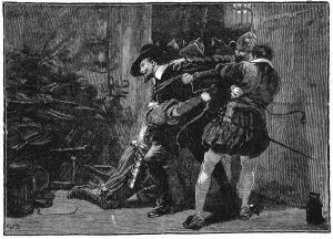 Arrest of Guy Fawkes in cellars of Parliament, 1605 (19th century) Arrest of Guy Fawkes in cellars of Parliament, 1605 (19th century)