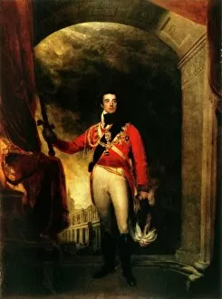 Architectural Feature Gallery: Arthur Wellesley, 1st Duke of Wellington, 1814-1815, (1944). Creator: Thomas Lawrence