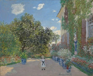 The Artist's House at Argenteuil, 1873. Creator: Claude Monet