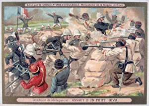 Assault on a Hova Fort, Madagascar, 1883-1896 Assault on a Hova Fort, Madagascar, 1883-1896