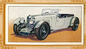 Cigarette Card Gallery: Aston Martin Four-Seater Tourer, c1936