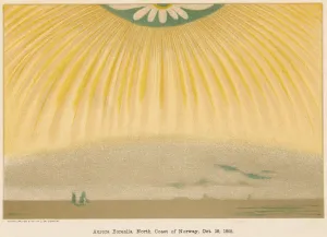 Aurora Borealis or Northern Lights observed from northern Norway, 10 October 1868, (1906) Aurora Borealis or Northern Lights observed from northern Norway, 10 October 1868, (1906)