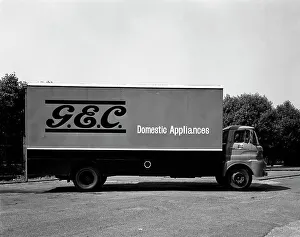 An Austin FF K160 lorry belonging to the General Electric Co, Swinton, 1963. Artist An Austin FF K160 lorry belonging to the General Electric Co, Swinton, 1963. Artist
