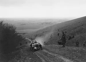 Austin Ulster competing in a trial, Crowell Hill, Chinnor, Oxfordshire, 1930s Austin Ulster competing in a trial, Crowell Hill, Chinnor, Oxfordshire, 1930s