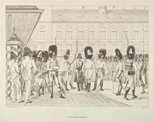 Austrian Grenadiers, early 19th century. Creator: Johann Christian Erhard Austrian Grenadiers, early 19th century. Creator: Johann Christian Erhard