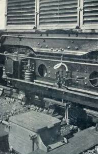 British Railway History Prints: Automatic Train Stop, 1922. Creator: Unknown