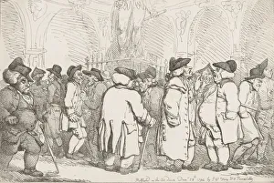 Bad News Upon Change, December 28, 1794., December 28, 1794. Creator: Thomas Rowlandson Bad News Upon Change, December 28, 1794., December 28, 1794. Creator: Thomas Rowlandson