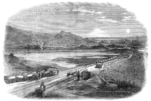 Civil Engineering History Prints: The Bahia Railway, Brazil: Paripe Valley - from a photograph by B
