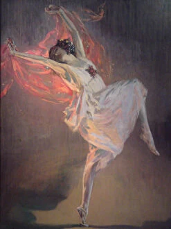 Related Images Gallery: Ballerina Anna Pavlova (1881-1931), 1910s. Artist: Lavery, Sir John (1856-1941)