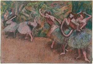 Ballet Scene, c. 1907. Creator: Edgar Degas