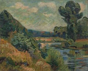 The Banks of the Marne at Charenton, c. 1895. Creator: Armand Guillaumin (French, 1841-1927)